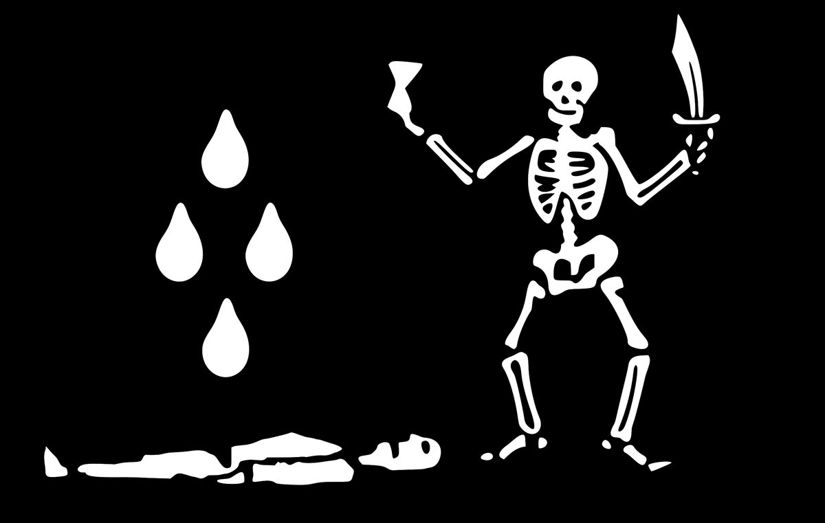 Olivier Levasseur's Flag (variant)