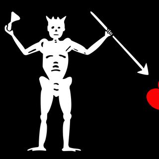 Blackbeard's Attributed Flag